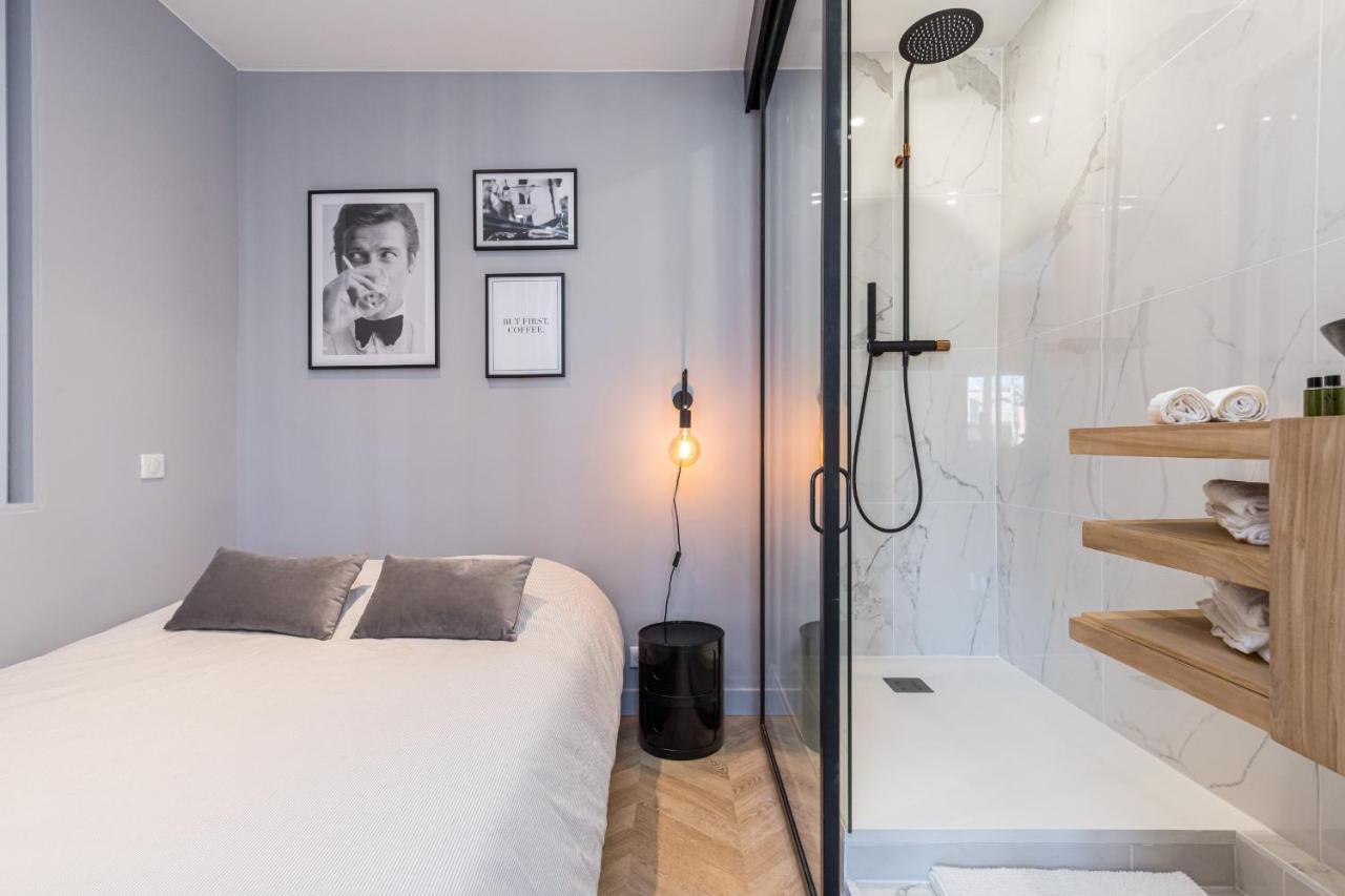 1 Su Ede - Dernier Etage Ascenseur - 1 Min Plage Et Zone Pietonne Nice Eksteriør billede