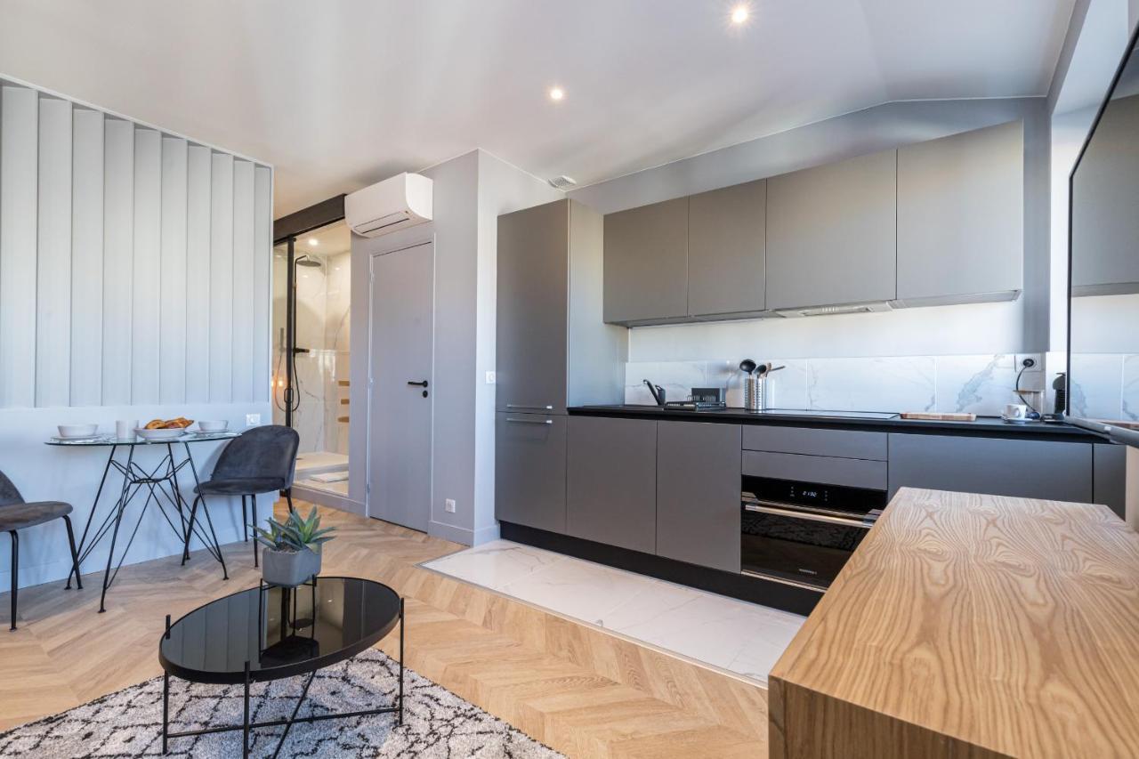 1 Su Ede - Dernier Etage Ascenseur - 1 Min Plage Et Zone Pietonne Nice Eksteriør billede