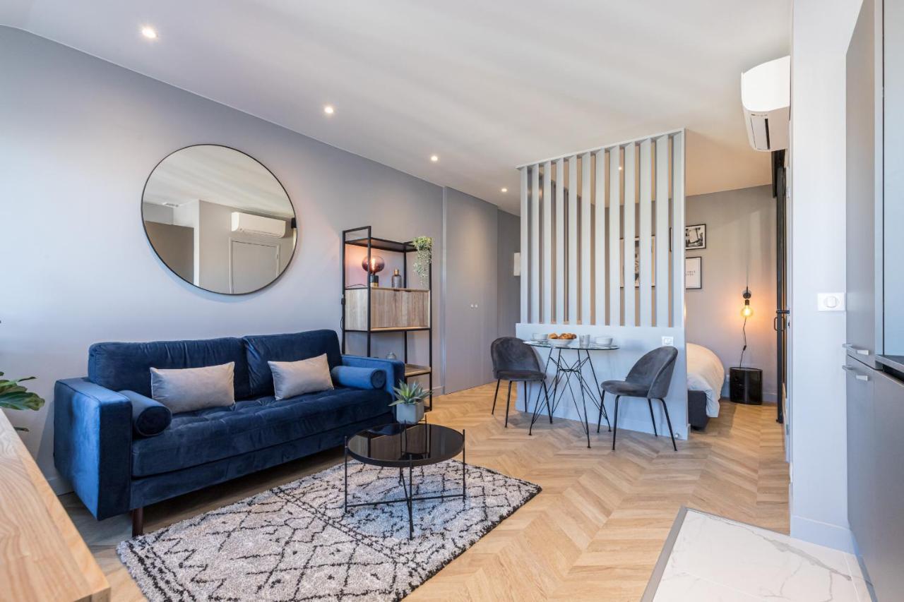 1 Su Ede - Dernier Etage Ascenseur - 1 Min Plage Et Zone Pietonne Nice Eksteriør billede